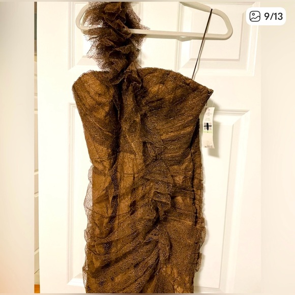 Carmen Marc Volvo dress size 8 mermaid mother of the bride gown gorgeous $4400 - Picture 14 of 15